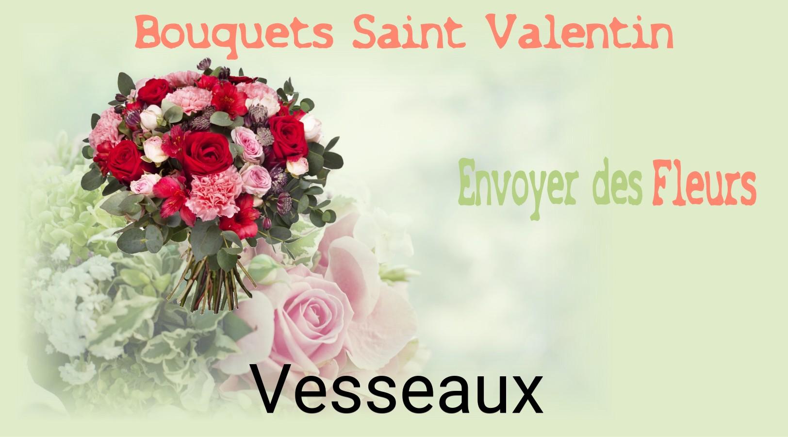 Roses de Saint-Valentin livrées à Vesseaux